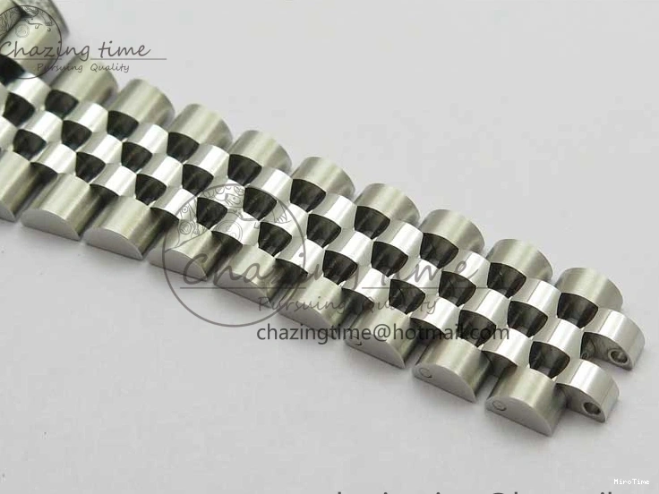 MiroTime 0401 GMT-Master II White Blue Diamonds Bezel 904L Steel GMF Best Edition Black Dial On Jubilee Bracelet SA3285 CHS V Original 2579